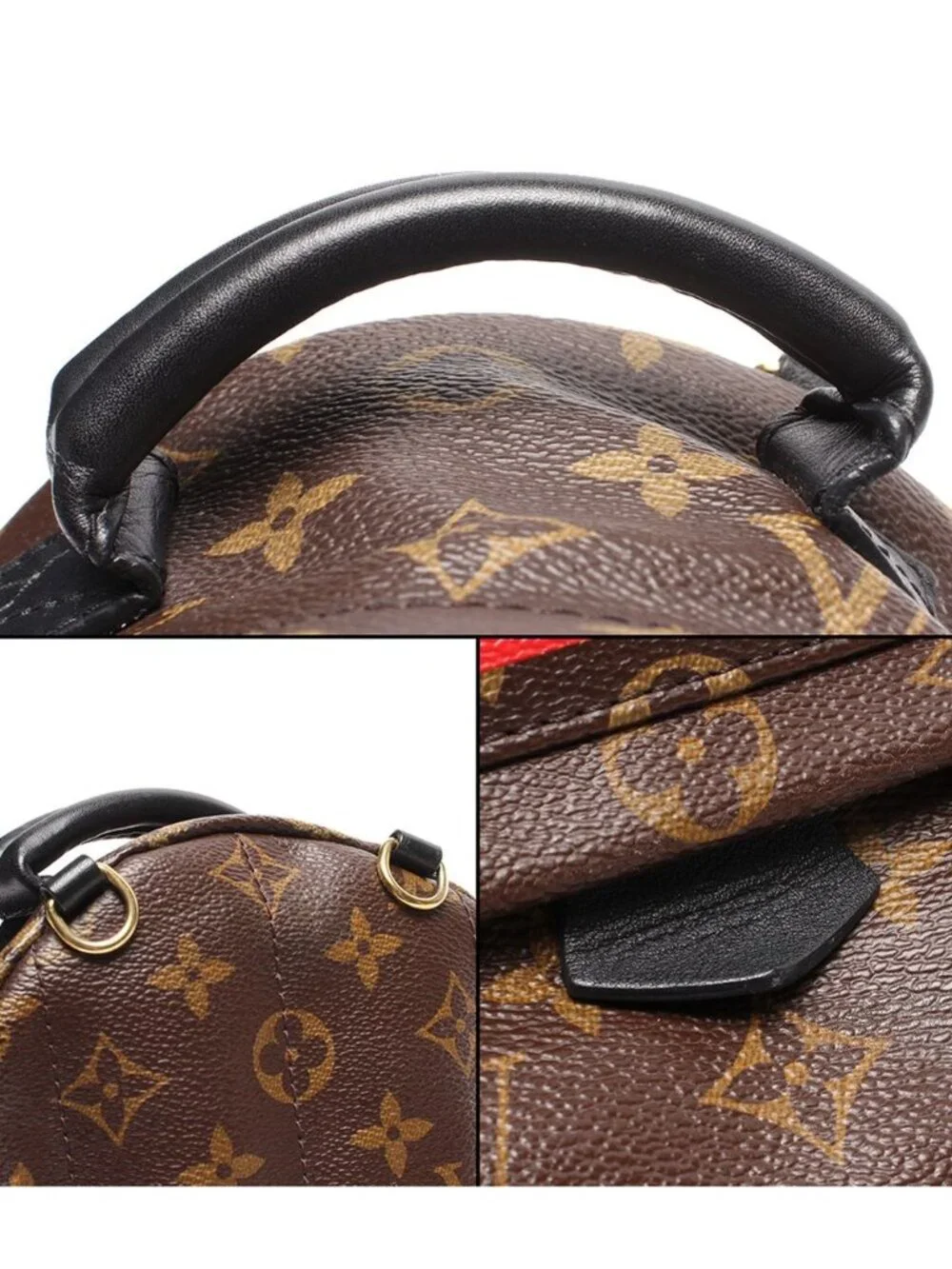Louis Vuitton Backpack Palm Springs Mini Monogram World Tour